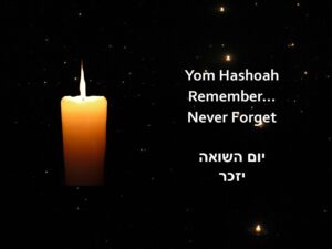 Today is Yom Hashoah