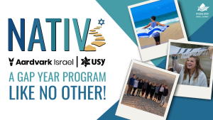 USY Partners with Aardvark Israel for a Gap Year Program Like No Other